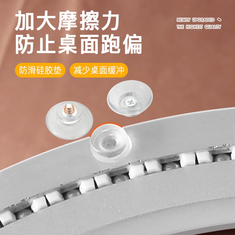 餐桌转盘底座大理石实木玻璃圆桌转盘铝合金圆形旋转轴承家用轨道