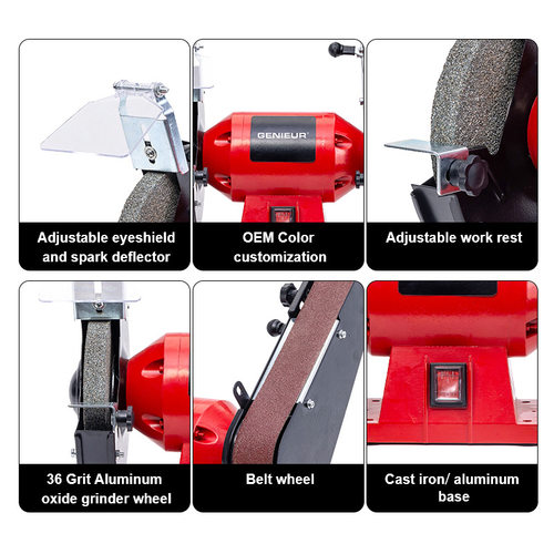 MD150/50 Factory Wholesale Table Bench Grinder