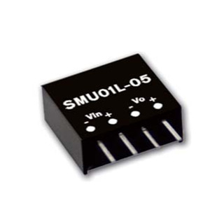 SMU01L-05台湾明纬1WDC-DC不稳压单组输出转换器200mA功率1W