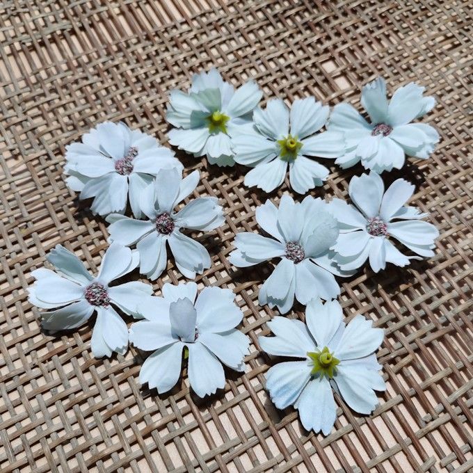 星语之花海大世界diy手作素仿真花假花汉服头饰绢花装饰配件