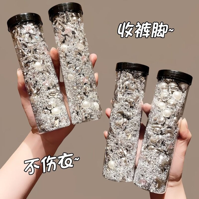 磁吸裤腿收口扣长裤改短调节件裤脚防脏拖地裤脚防拖地配件