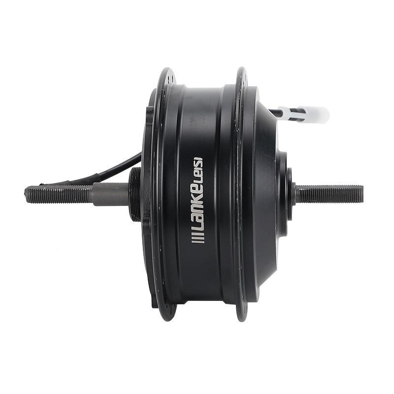 0QH-aDH-500W山自行D车改装电机 QH-H-500无刷直流轮毂地辐5条碟