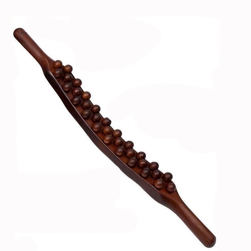 新款【65珠】三排棒擀筋棒刮痧棒棍按摩棒赶O筋棍一根全身通用经