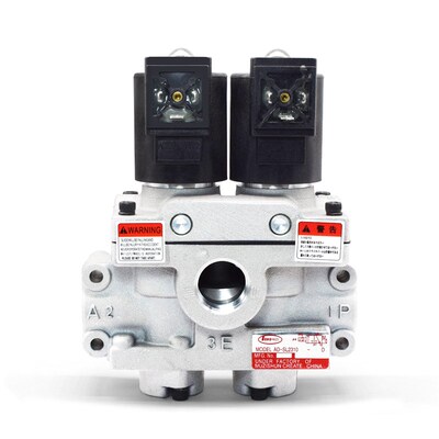 丰兴款AD-SL气动冲床双联电磁阀 AD-SL231D-3N04D/406D/508D