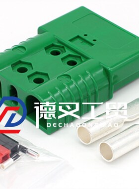 安德林插接器SBE320A插头绿色ABNDERSON连接器 插头 海斯特