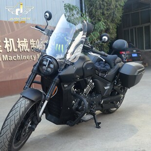 适用于高金V1000摩托车边箱改装配件尾H架雷神1000货架侧靠背尾箱