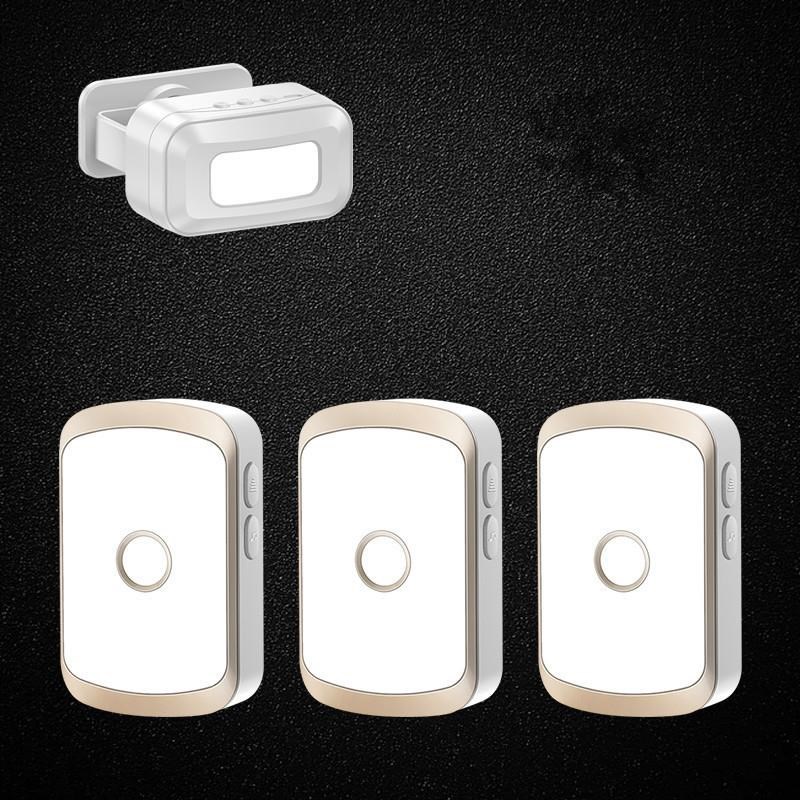 门口欢迎光临感应器进门迎宾门铃语音G提示器店铺提醒超市进店分