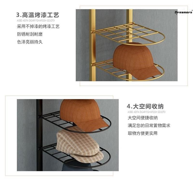 帽子架子展示架落地式上r墙服装挂帽子多层收纳饰品店陈列托架厂,收纳整理,衣架收纳架/盒,淘宝优惠券,粉丝福利购,淘宝优惠卷