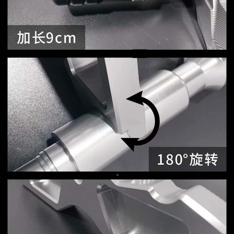 高金GK500i护杠 摩托车y改装保险杠 防摔杠 铝合金护杠