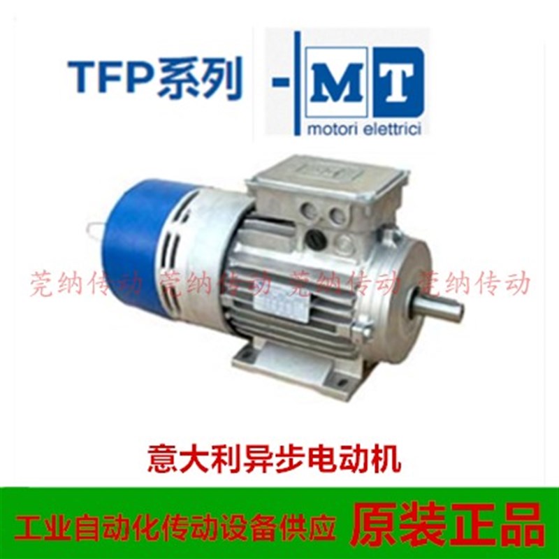 意大利MT刹车e电机TFS63B4 7180B4 90L4 100B4 TFP112B4 132M马达