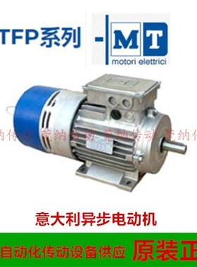 意大利MT刹车e电机TFS63B4 7180B4 90L4 100B4 TFP112B4 132M马达