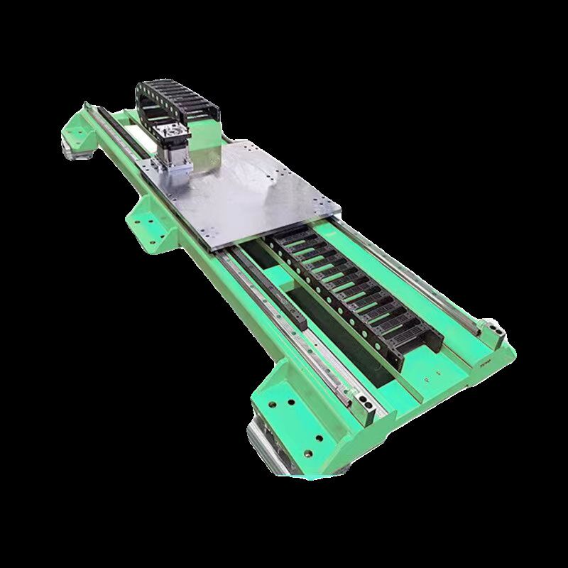 机械臂导轨天轨重载滑台第七轴机器人地轨铸铁Q滑轨直线齿条行走