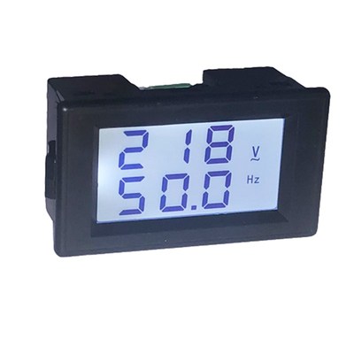 数显交流电压表发电机频率表50Hz60Hz AC110V220V380V双显VH817Y