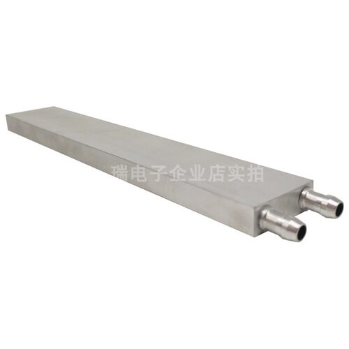 40*40mm纯铝半导体水冷头制冷片发电片CPU散热器冷热交换器液冷板