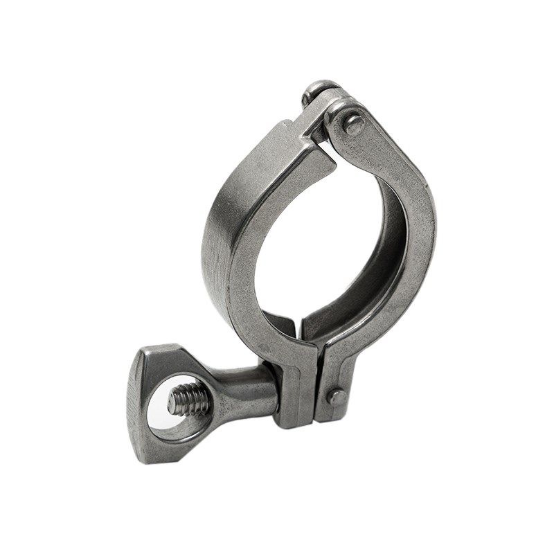 卫生级快装卡箍精铸卡箍不锈钢304/201接头抱箍快速卡盘管夹