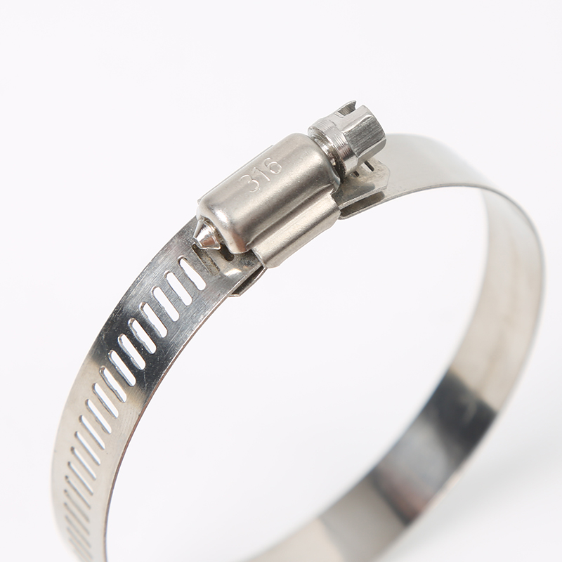 316不锈钢喉箍海水抱箍美式喉箍全F钢卡箍固定管夹快装管支架管卡