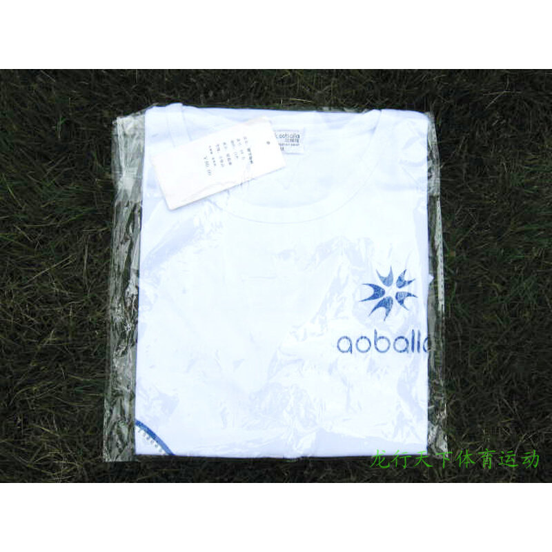 奥博隆柔力球运动服青花瓷短袖圆领t恤文化衫男女通用清仓