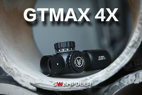 沼泽鹿SWAMPDEER新品GTMAX4X28四倍定倍望远镜超短身镜身弹弓下场