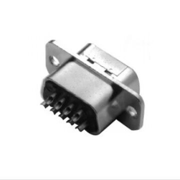 Filtered D-Sub Connector, Male, Straight, Solder Cup, 4000pF