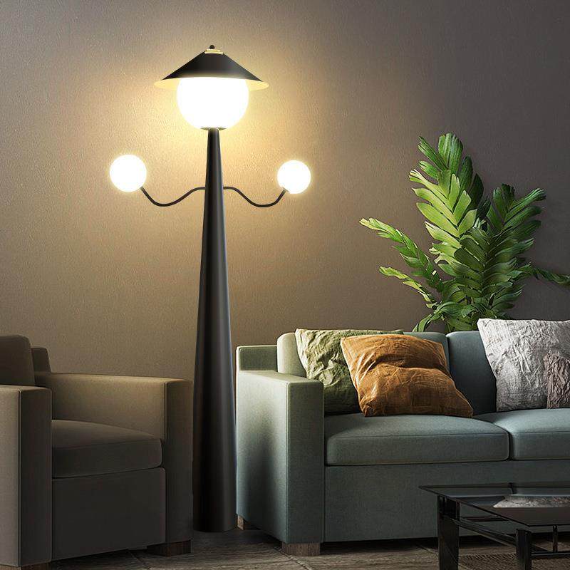稻草人客厅落地灯沙发边别墅创意艺术售楼处样板房酒店装饰灯具,金属材料及制品,金属结构件,淘宝优惠券,粉丝福利购,淘宝优惠卷