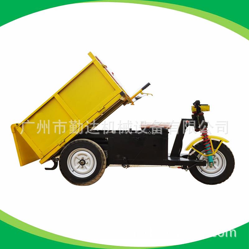 电动三轮斗车自卸翻斗小推车小型农用灰斗车运输车建筑工地手推车