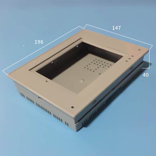 显示屏外壳数显面框LCD文本显示器仪表壳体XL-107：196*147*40mm