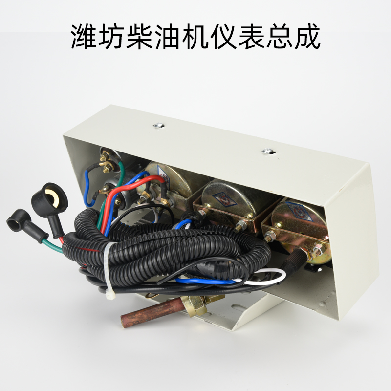 潍坊柴油发电机组R4105仪表盘总成6105潍.柴三表配件24V 12V