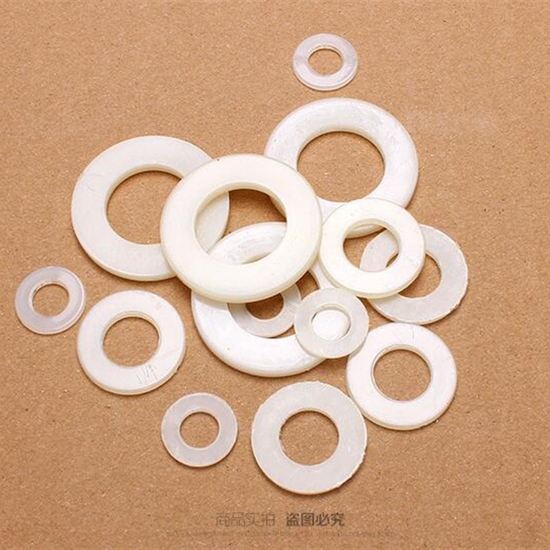 尼龙垫片,尼龙绝缘垫片,尼龙平垫,平垫圈M2-M12