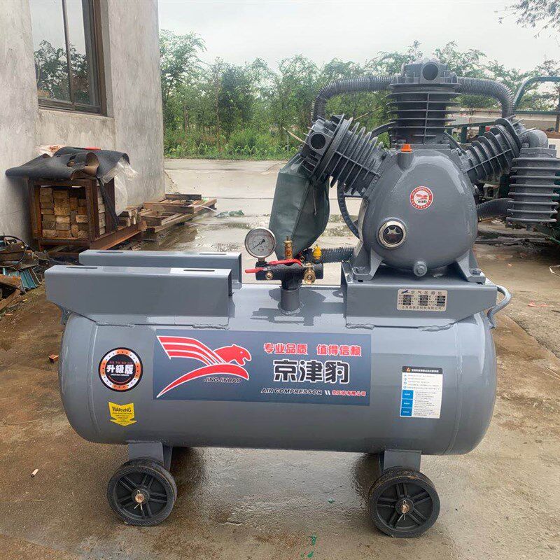 柴油机修车高压打气泵空压机流动补胎充专用汽修压缩移动喷真石漆