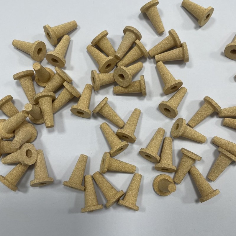 铜粉末烧结滤芯锥形滤帽