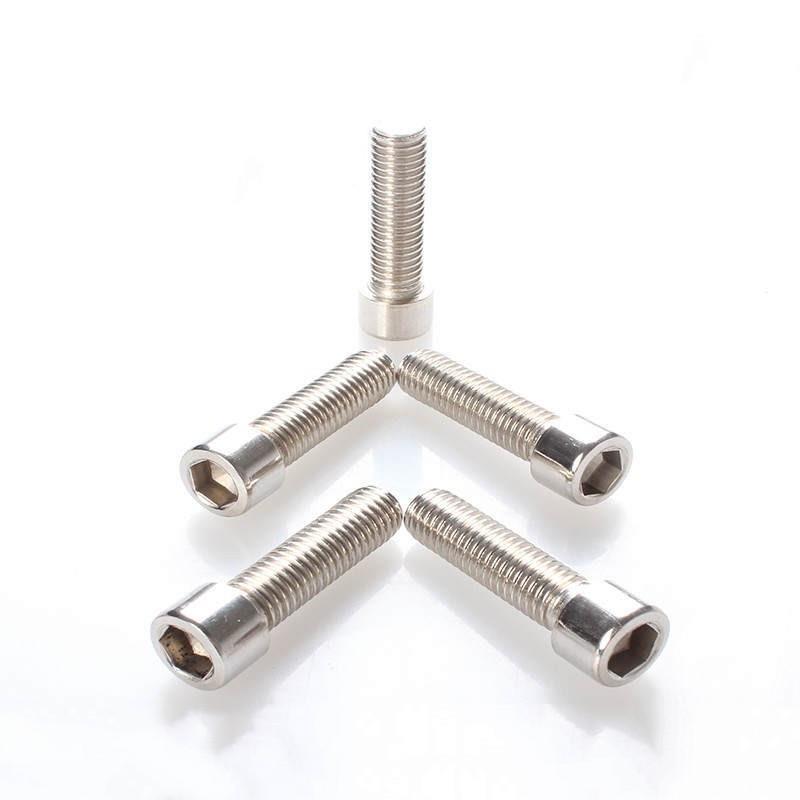 201不锈钢圆柱头杯头内六角螺丝PAH5M8*12,120,256,30,35,40,,4螺