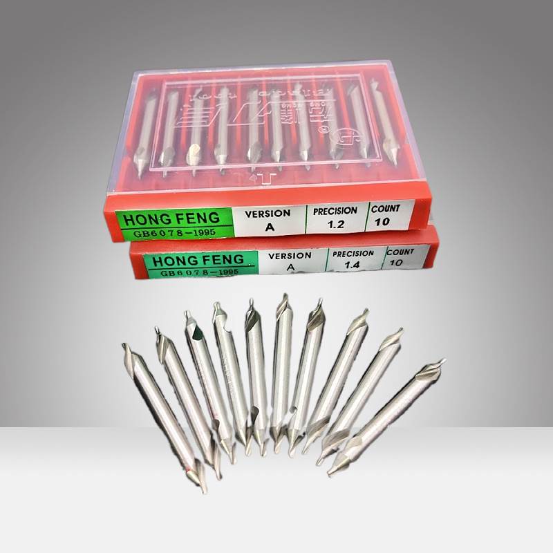 宏峰60度全磨制小数点中心钻 A型高速钢中心钻头 中心钻1.0-6.0