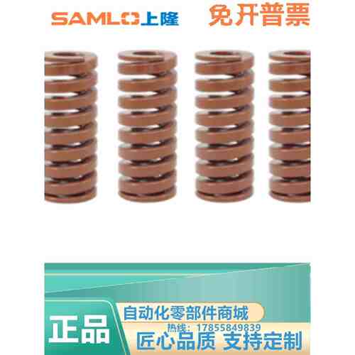 隆 矩形压缩弹簧-重载型2 SR-DYBC8-L20E L5 L30 L35 L40 L45 上L