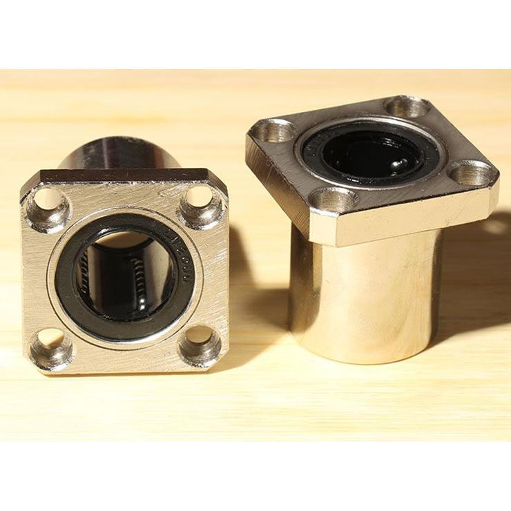 防生BHQ锈电镀方兰直线轴承LMMK6UU LK8U LMK10 LM法K12 1LMK6 20