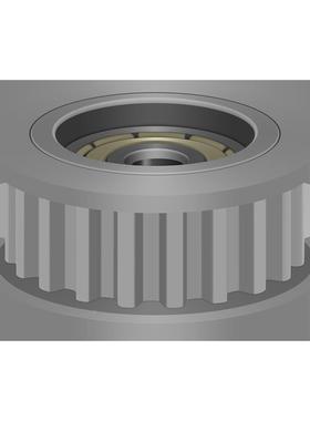 同步轮S5M20齿 紧轮 涨槽宽11/7/WJQ225/27调节导1向轮惰轮AFTHW2