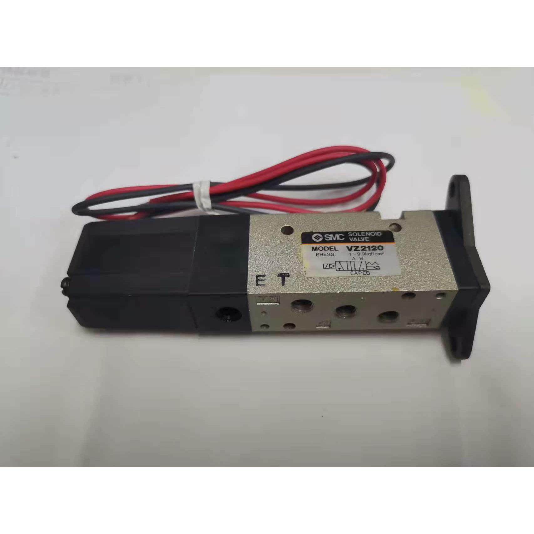 SMC原装全新电磁阀VZ2120 DC12V直接出线二位五通单线圈现货特价