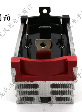 。单相整流桥堆QL10A/20A/35A/50A/1000V4脚方形带散热器可控硅模