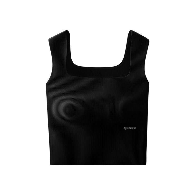 氧护14#一片式冰丝美背内衣女乳胶杯垫免穿文胸宽肩方领女士背心,女士内衣/男士内衣/家居服,保暖背心,淘宝优惠券,粉丝福利购,淘宝优惠卷