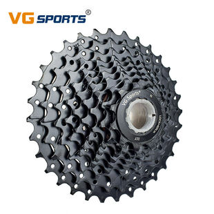 VG Sports 9速11-32T黑色公路自行车卡式飞轮11-32 自行车零配件