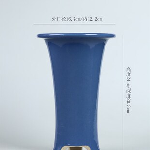 秦夕洪紫砂釉面兰花盆宜兴精品三脚束腰细苗建兰春夏兰植物桌面盆