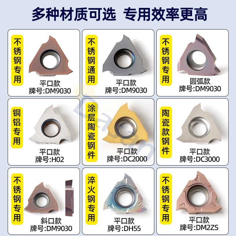 高光铝用切断刀片TGF32R100立装浅槽刀片卡簧槽刀片PCD金刚石刀片