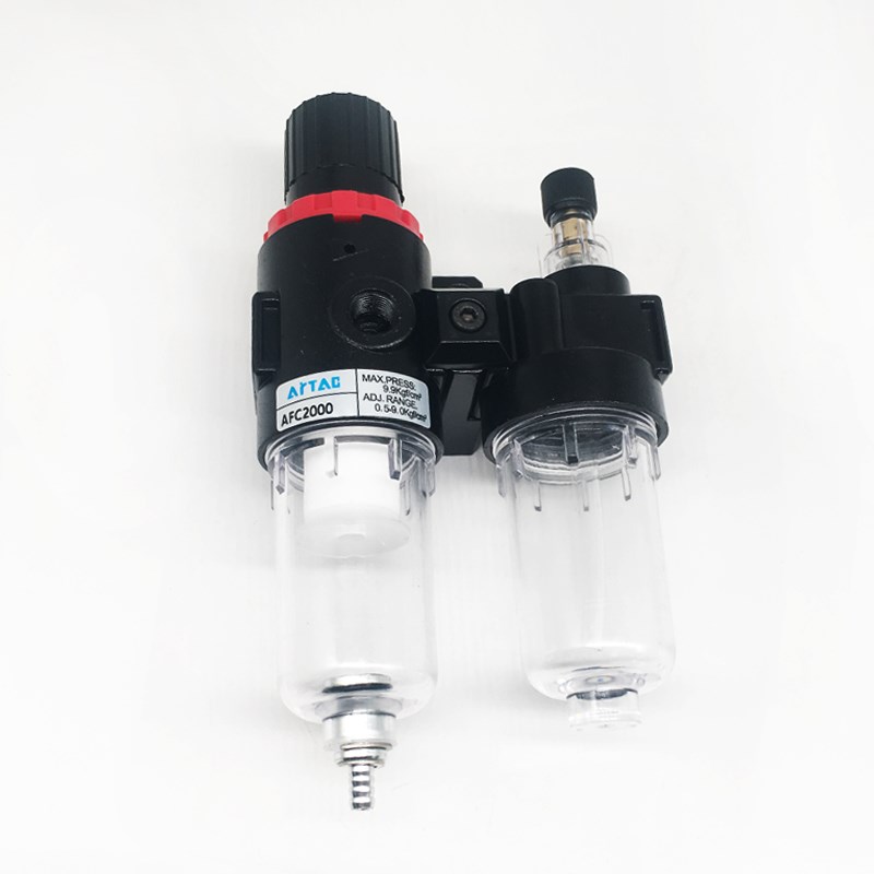 气动元件小二联体AFR2000油水分离器过滤器过滤棉高压 二连体2022