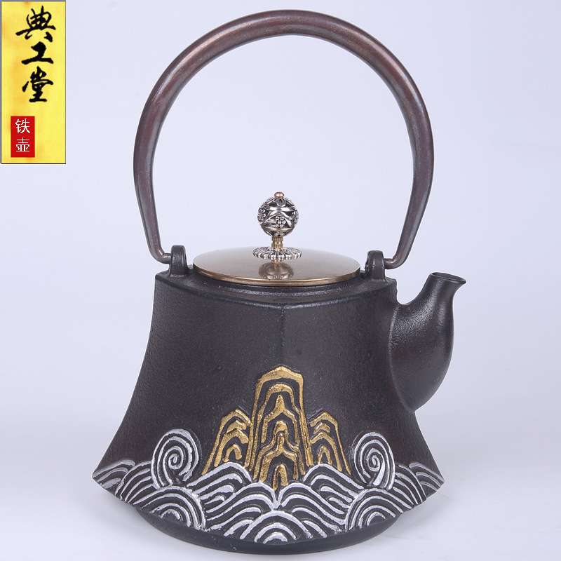 典工堂铁壶仿日本南部铸铁壶一统江山生铁壶家用烧水壶茶具泡茶壶