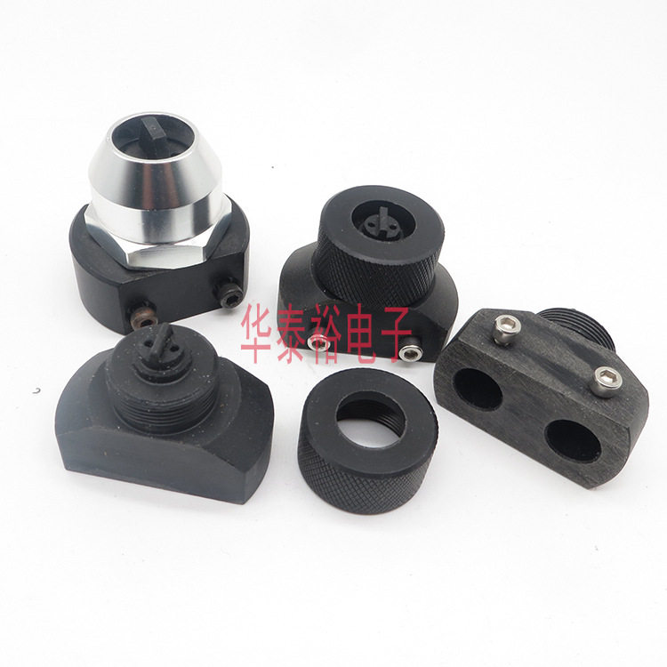 双液AB点胶阀喇叭口混胶管三通/点胶机压力桶胶阀卡口混合管三通