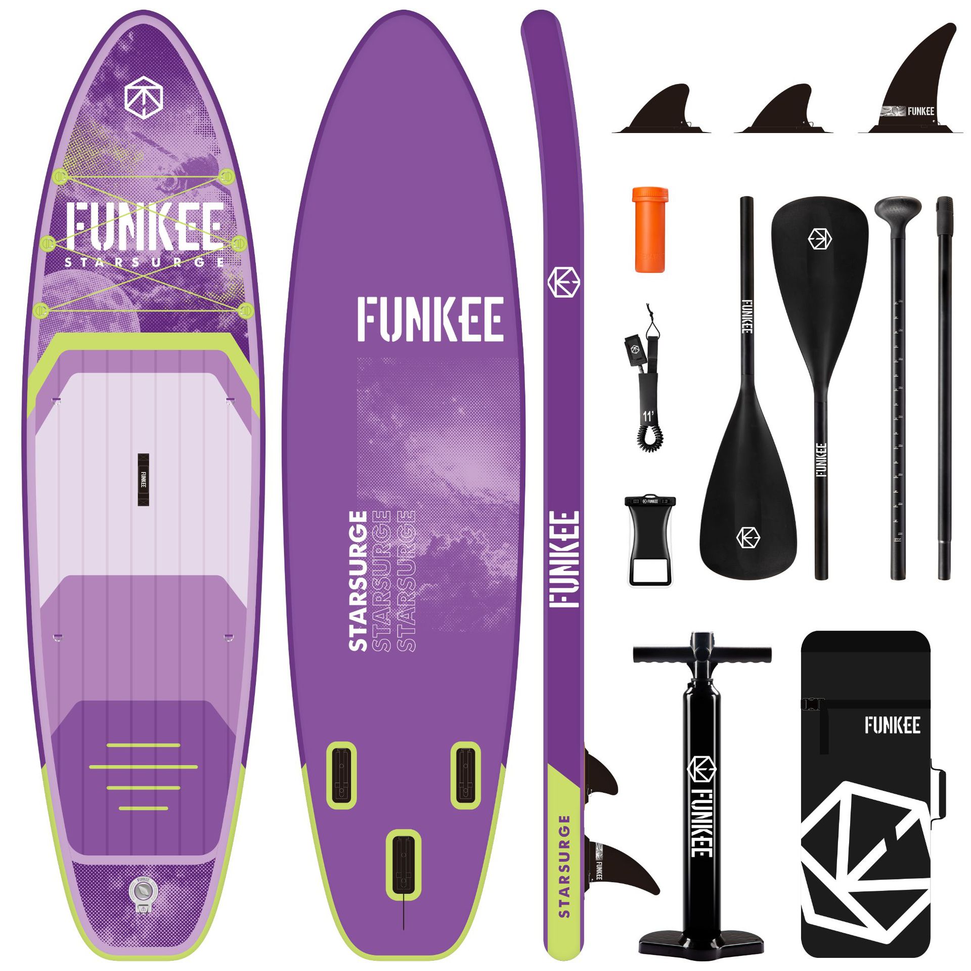 2025夏季新款 FUNKEE 冲浪板 sup supboard冲浪板 浆板 充气冲浪