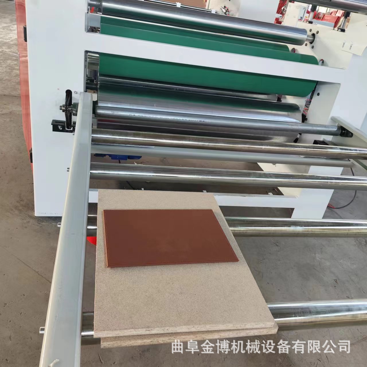 冷贴加热双面过胶贴合植绒机