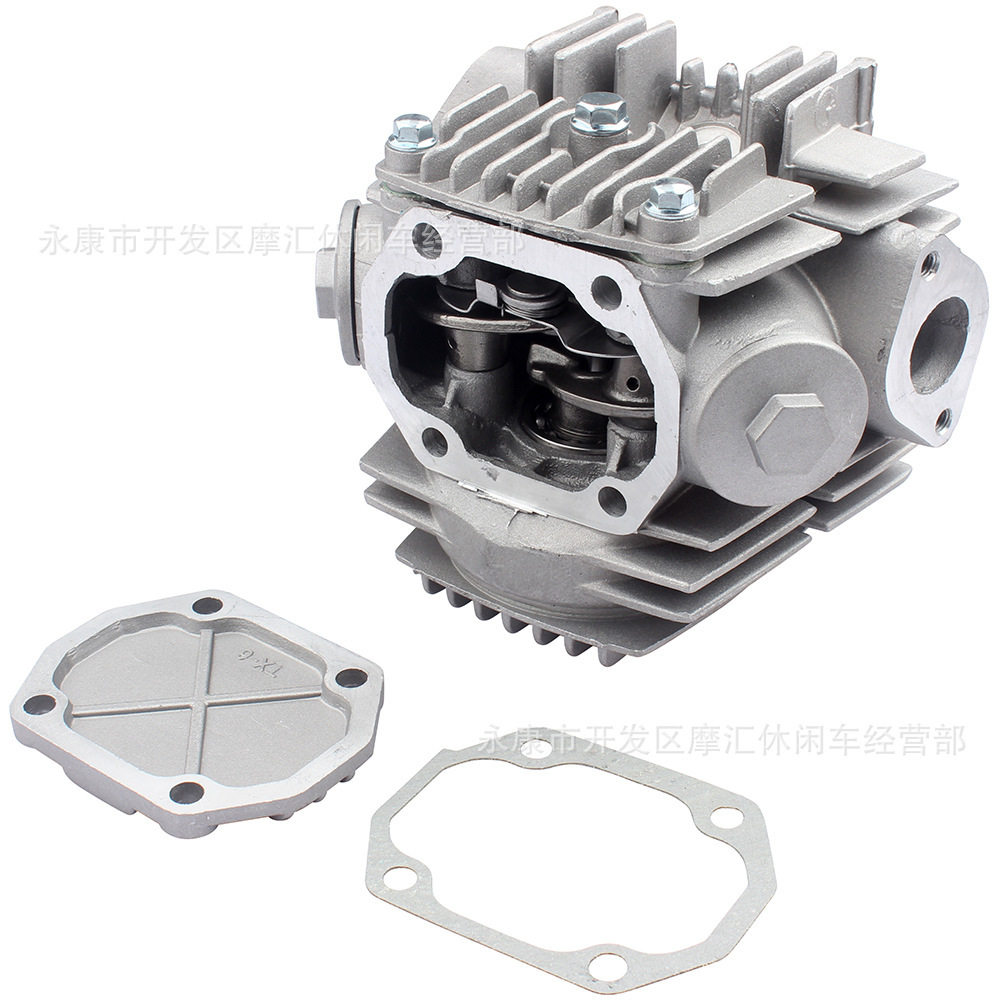 越野摩托车ATV四轮沙滩车52.4MM气缸盖缸头总成WS110 C110 110CC