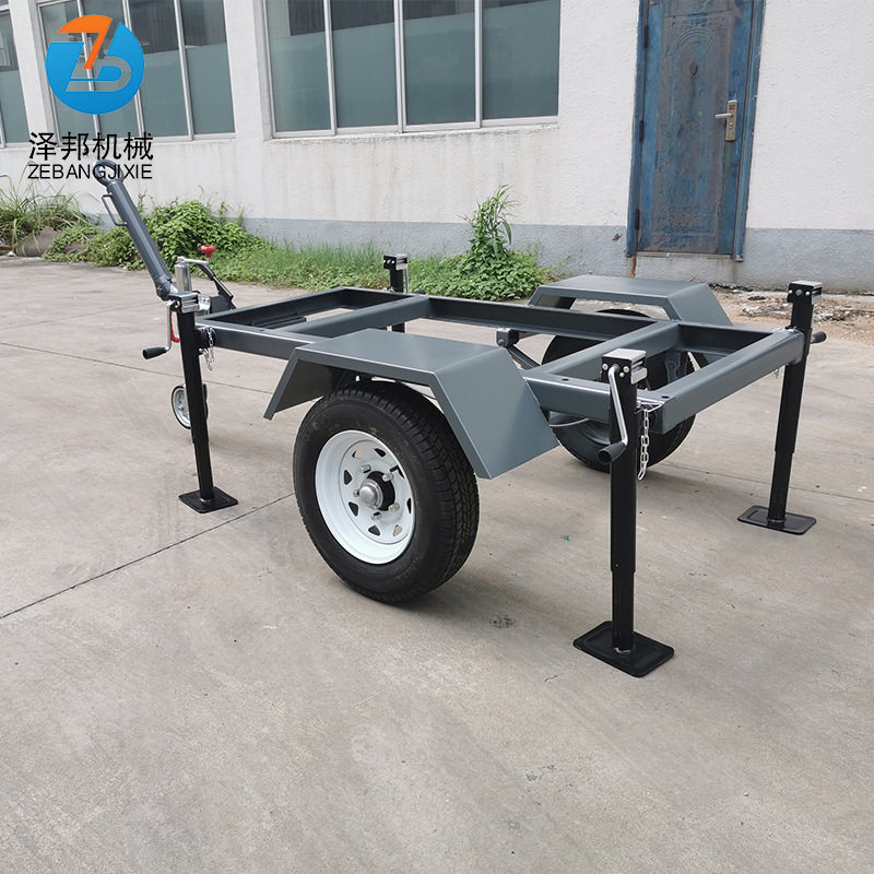 两轮骨架拖车发电机组移动式框架牵引拖车工具运输拖车应急照明