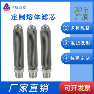 塑料颗粒过滤网 不锈钢折波滤芯5um10um 浆料滤芯 217 熔体滤芯42