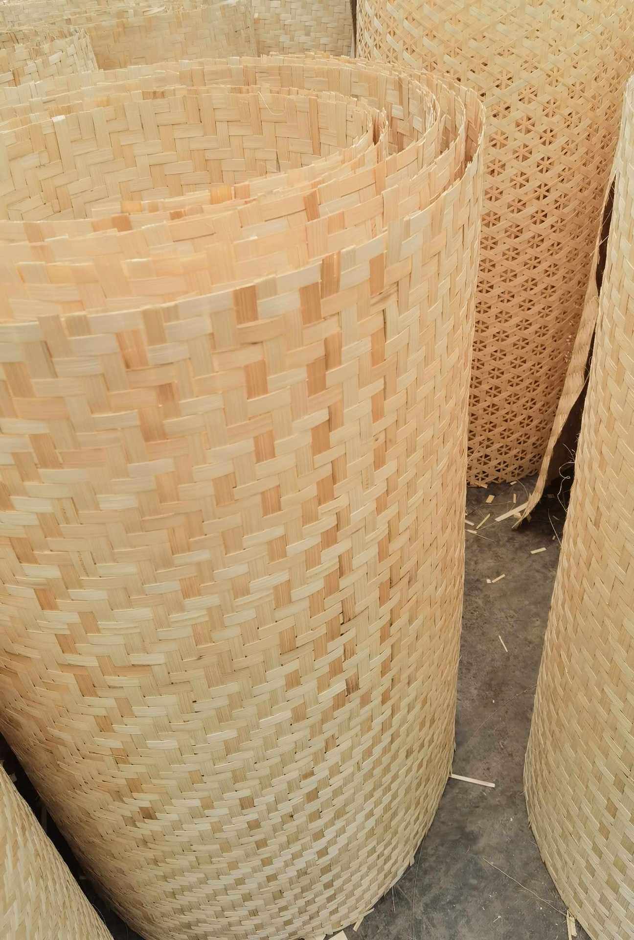 ?产地现货竹蔑席工地用墙面装饰装修竹席子农家乐装饰装修吊顶竹